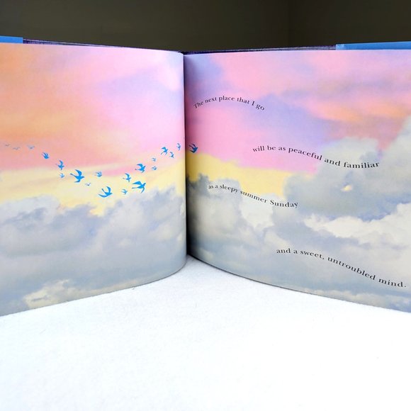 The Next Place oversize hardcover picture book for grief and bereavement - Picture 5 of 15